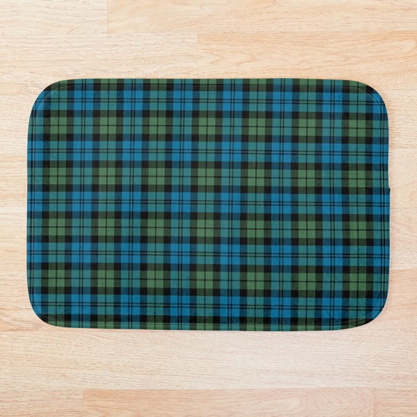 Strathspey District tartan floor mat