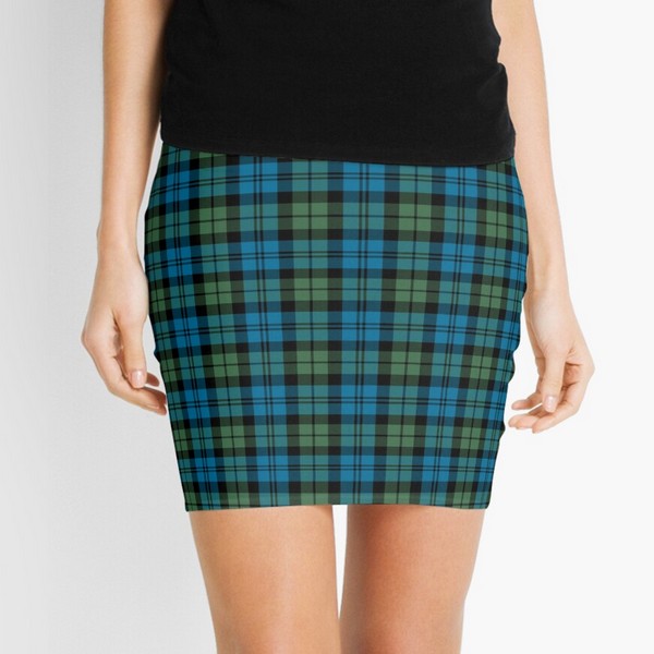 Strathspey District tartan mini skirt