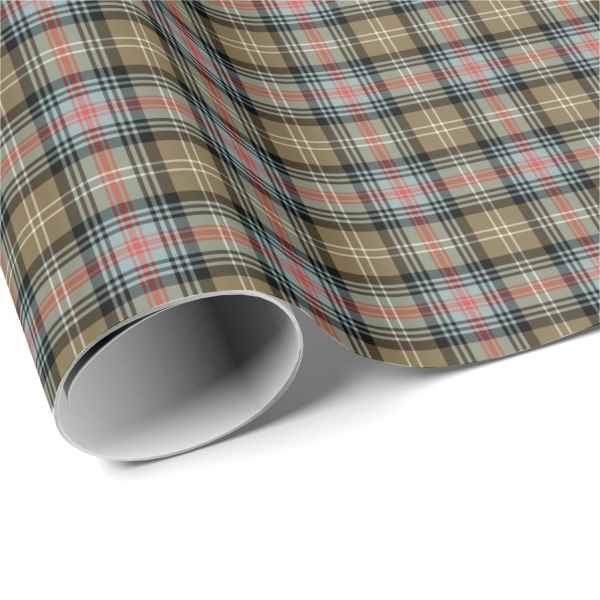 Sutherland Ancient tartan wrapping paper