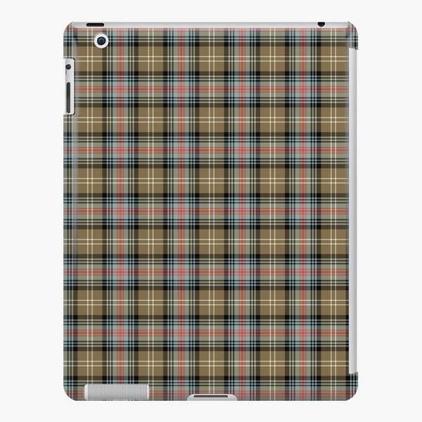 Sutherland Ancient tartan iPad case