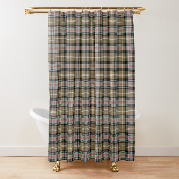 Clan Sutherland Ancient Tartan Shower Curtain