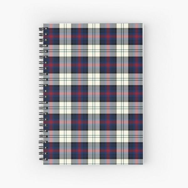 Sutherland Dress tartan spiral notebook