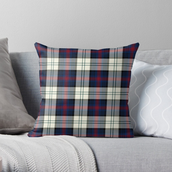 Sutherland Dress tartan throw pillow