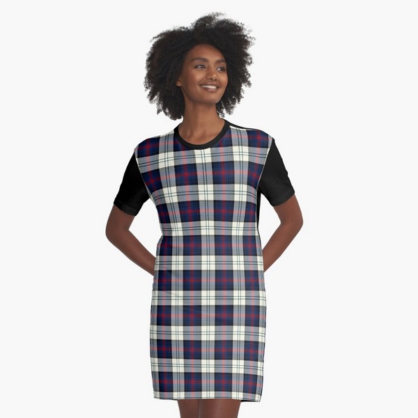 Sutherland Dress tartan tee shirt dress