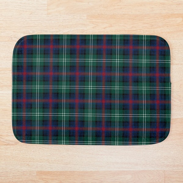 Sutherland tartan floor mat