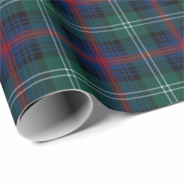 Sutherland tartan wrapping paper