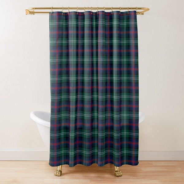 Clan Sutherland Tartan Shower Curtain