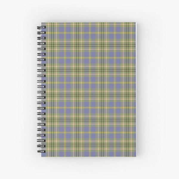 Clan Taylor Ancient tartan spiral notebook