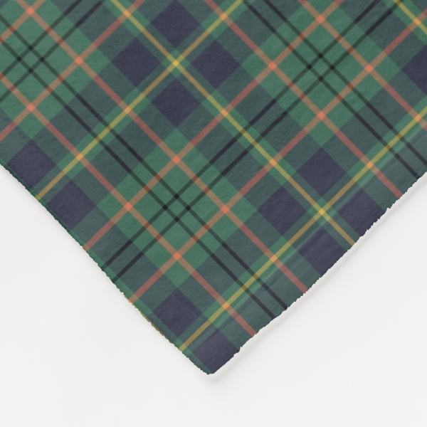 Taylor tartan fleece blanket