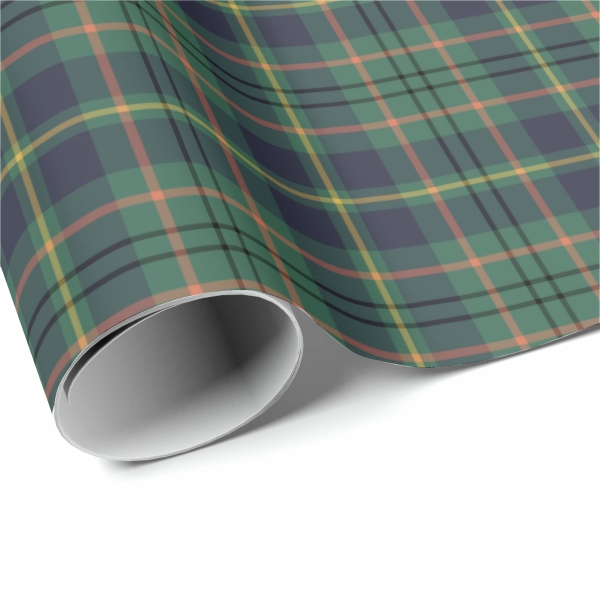 Taylor tartan wrapping paper