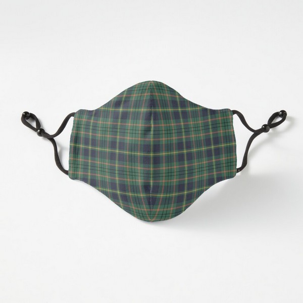 Taylor tartan fitted face mask