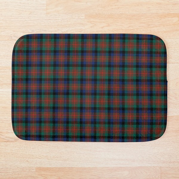 Clan Tennant tartan floor mat