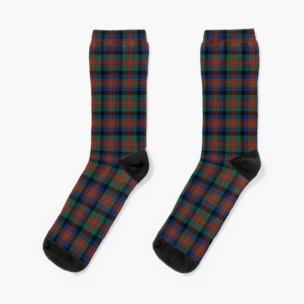 Clan Tennant tartan socks