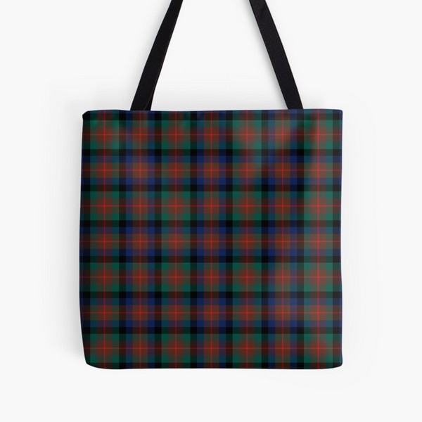 Clan Tennant tartan tote bag