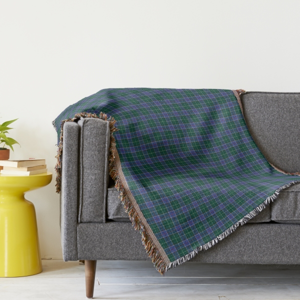 Tennessee tartan throw blanket