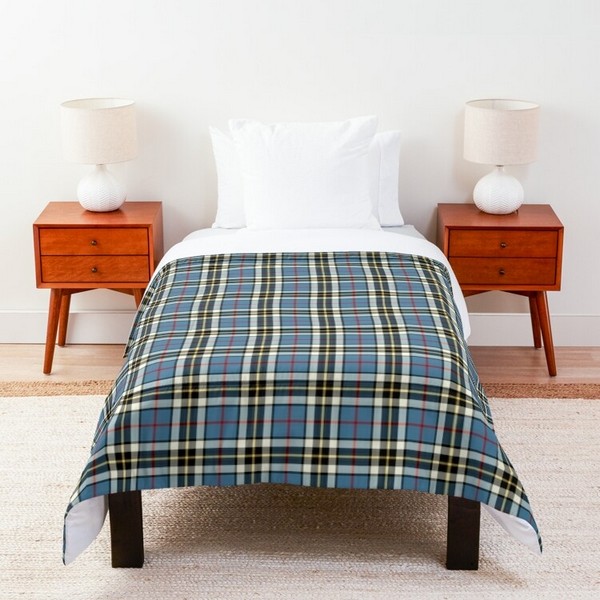 Clan Thompson Blue Dress Tartan Comforter