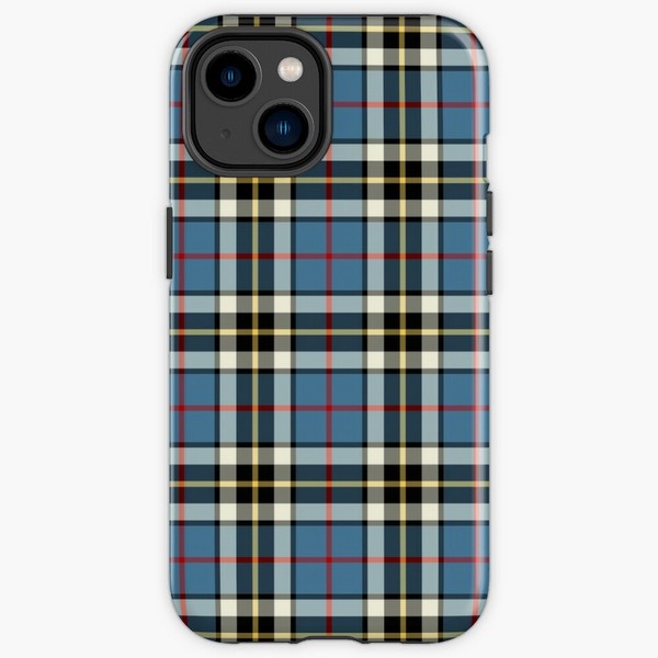 Thompson Blue Dress tartan iPhone case