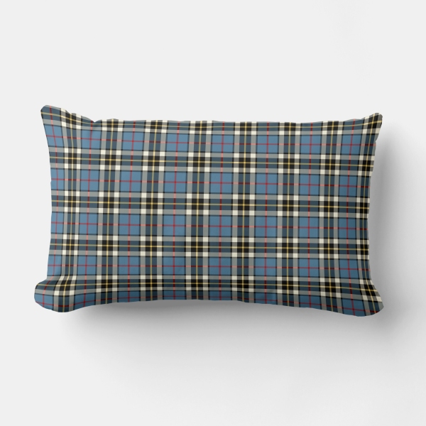 Clan Thompson Blue Dress Tartan Pillow