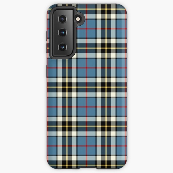 Thompson Blue Dress tartan Samsung Galaxy case