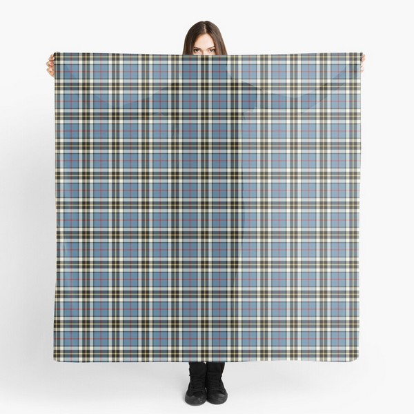 Thompson Blue Dress tartan scarf