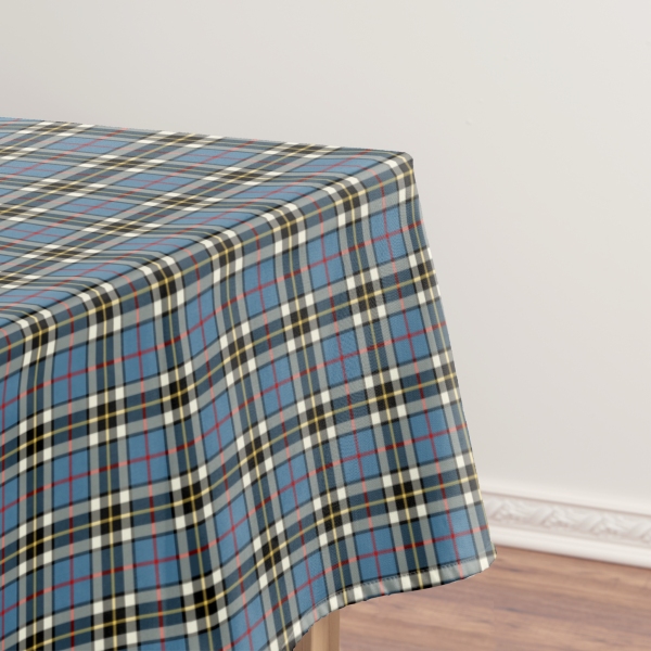 Thompson Blue Dress tartan tablecloth