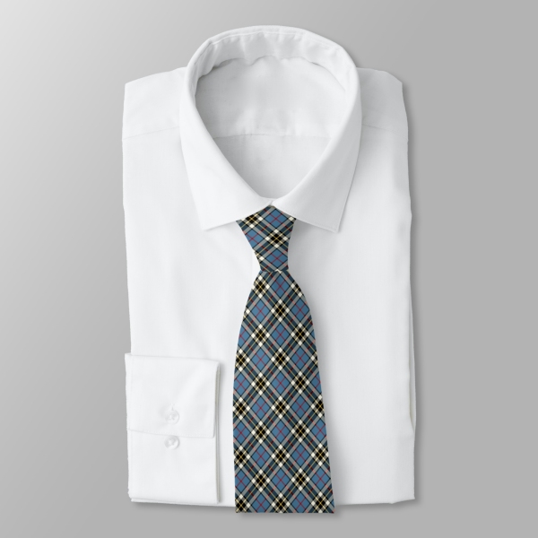 Thompson Blue Dress tartan necktie