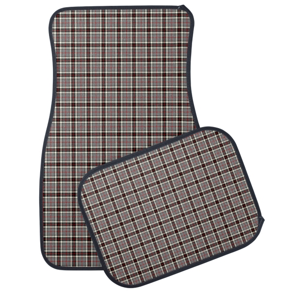 Thompson Gray Dress tartan car mats