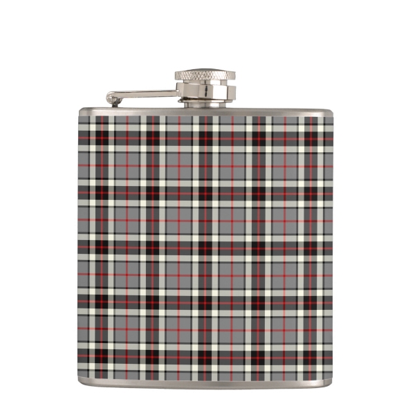 Thompson Gray Dress tartan hip flask