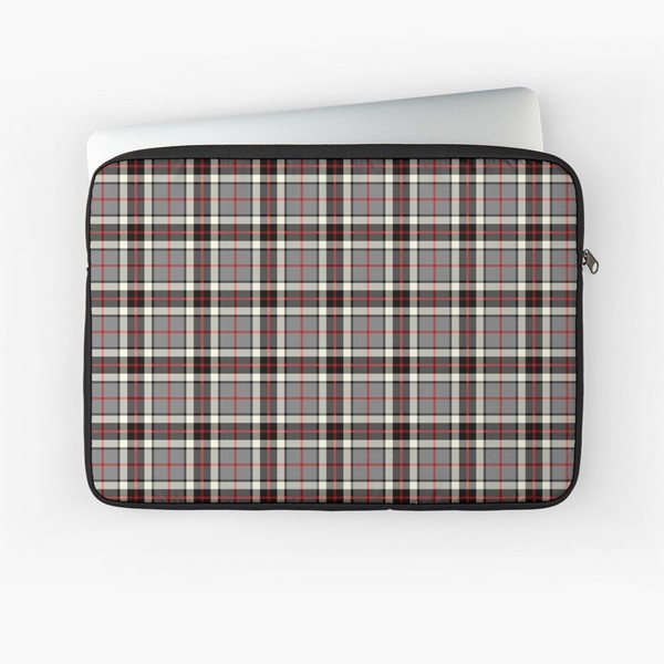 Thompson Gray Dress tartan laptop sleeve