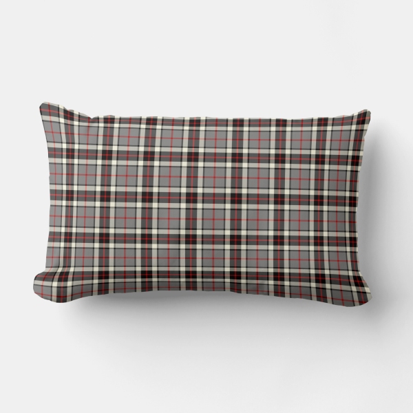 Thompson Gray Dress tartan lumbar cushion