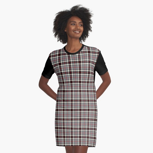 Thompson Gray Dress tartan tee shirt dress