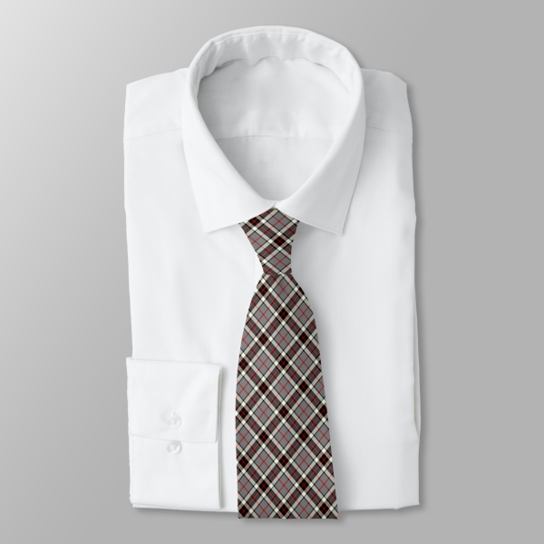 Thompson Gray Dress tartan necktie