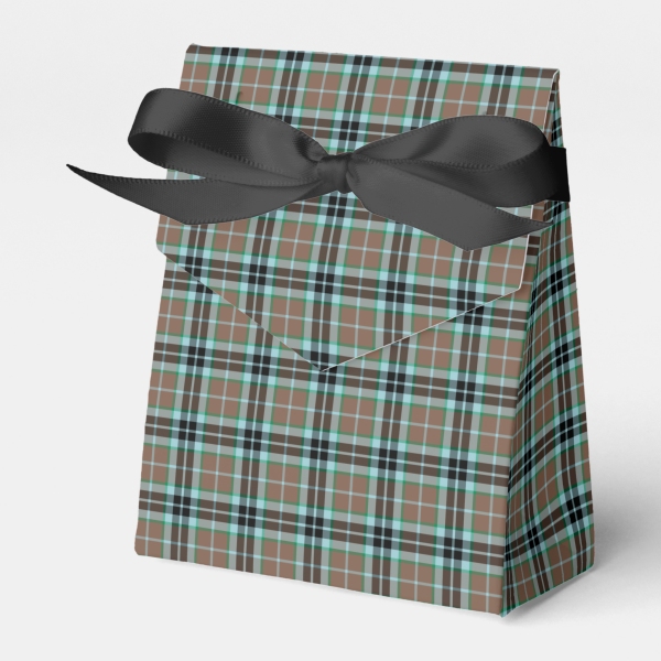 Clan Thompson Hunting Tartan Favor Boxes