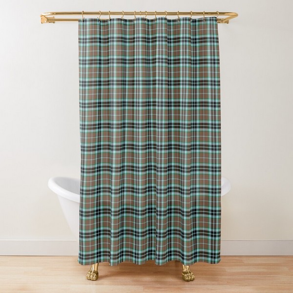 Thompson Hunting tartan shower curtain