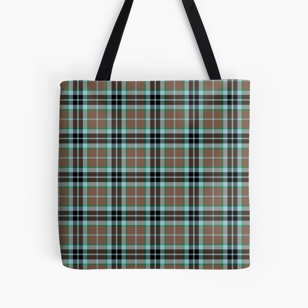 Thompson Hunting tartan tote bag