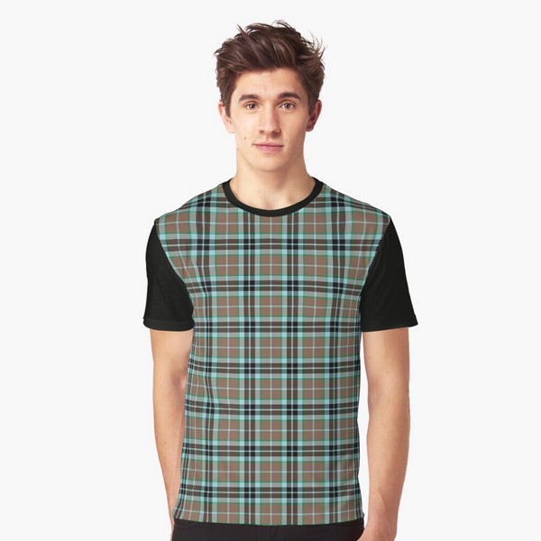 Thompson Hunting tartan tee shirt