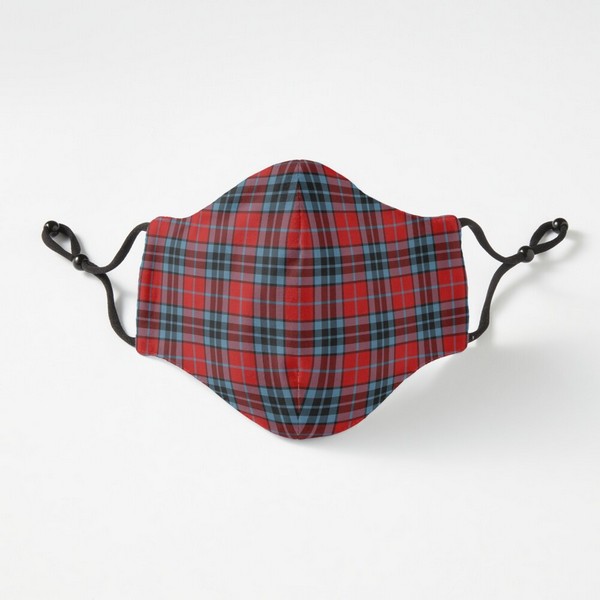 Thompson tartan fitted face mask