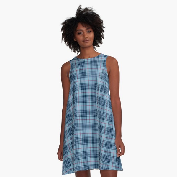 Clan Thorburn tartan a-line dress