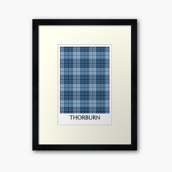 Clan Thorburn Tartan Framed Print