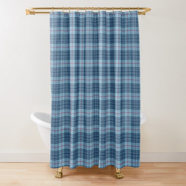 Clan Thorburn tartan shower curtain