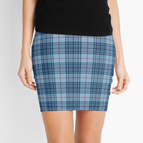 Clan Thorburn tartan mini skirt