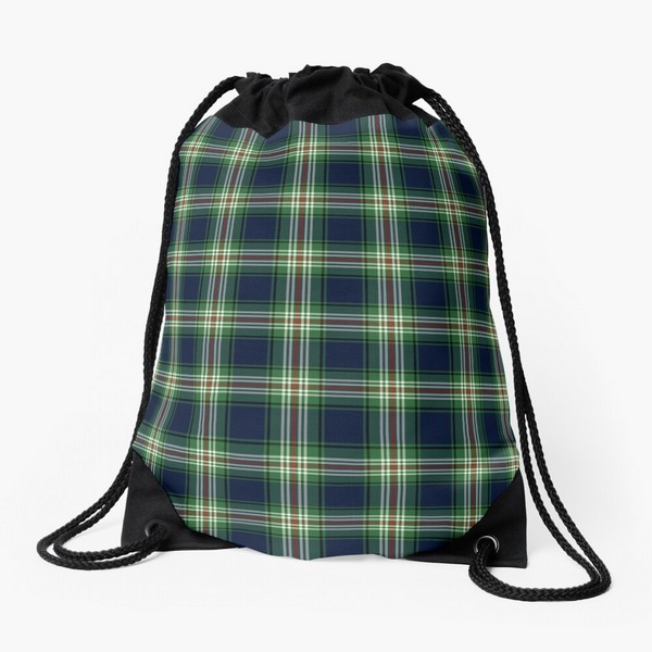 Clan Todd tartan drawstring bag