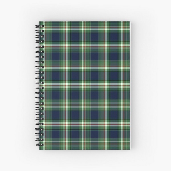 Clan Todd tartan spiral notebook