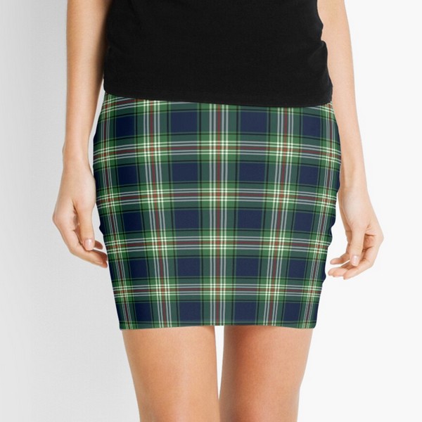 Clan Todd tartan mini skirt