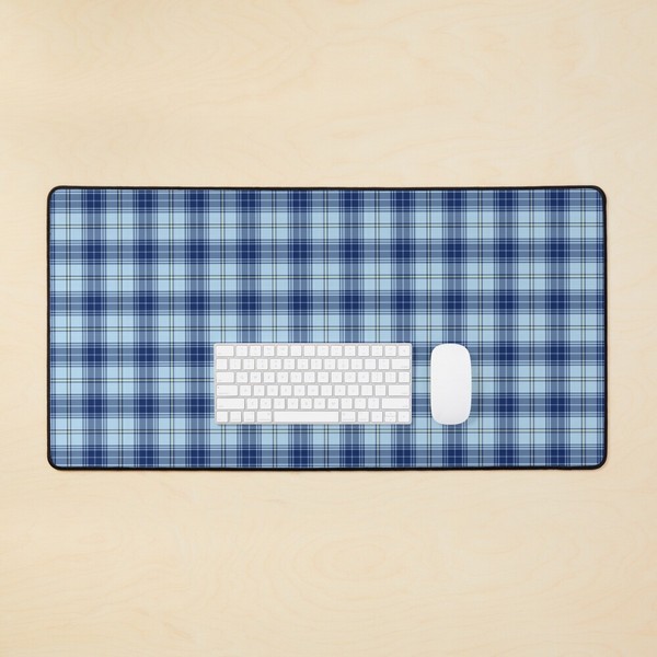 Clan Trainer tartan desk mat