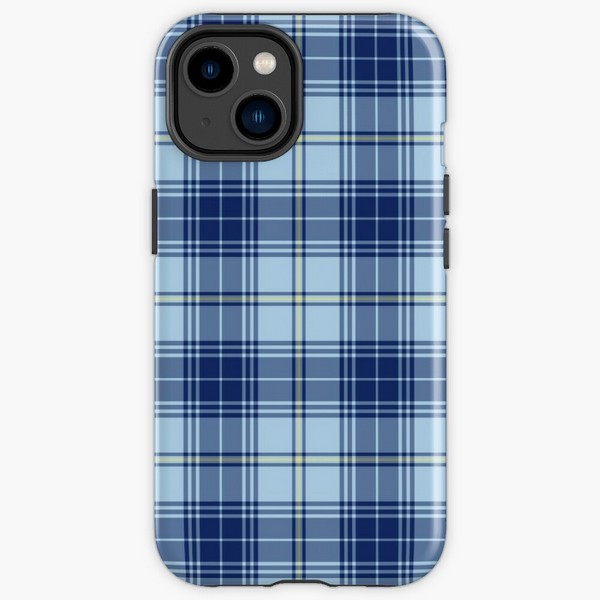 Clan Trainer tartan iPhone case