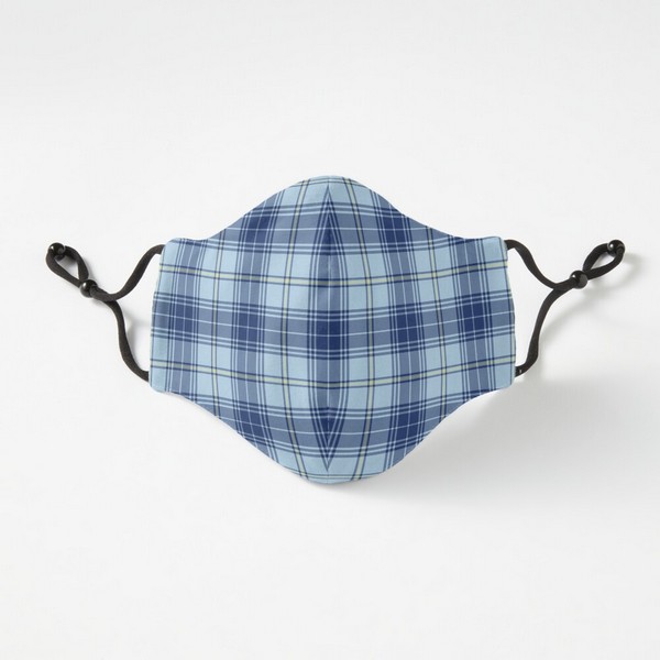 Clan Trainer tartan fitted face mask