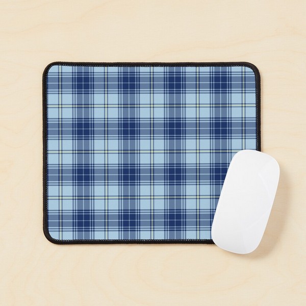 Clan Trainer tartan mouse pad