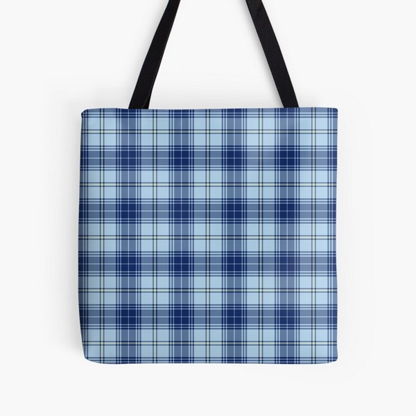 Clan Trainer tartan tote bag