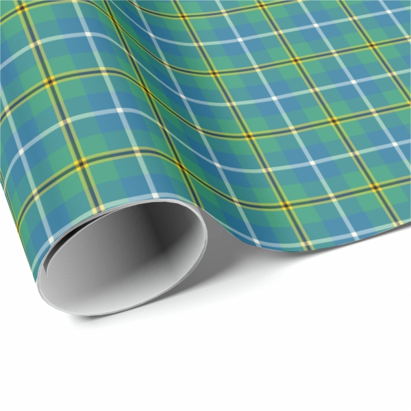 Turnbull Ancient Hunting tartan wrapping paper